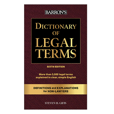 Dictionary of Legal Terms for District of Columbia Notaries